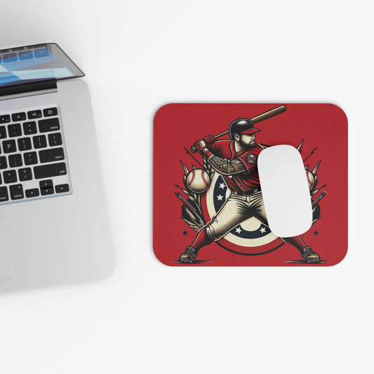 Washington Baseball At Bat Mouse Pad