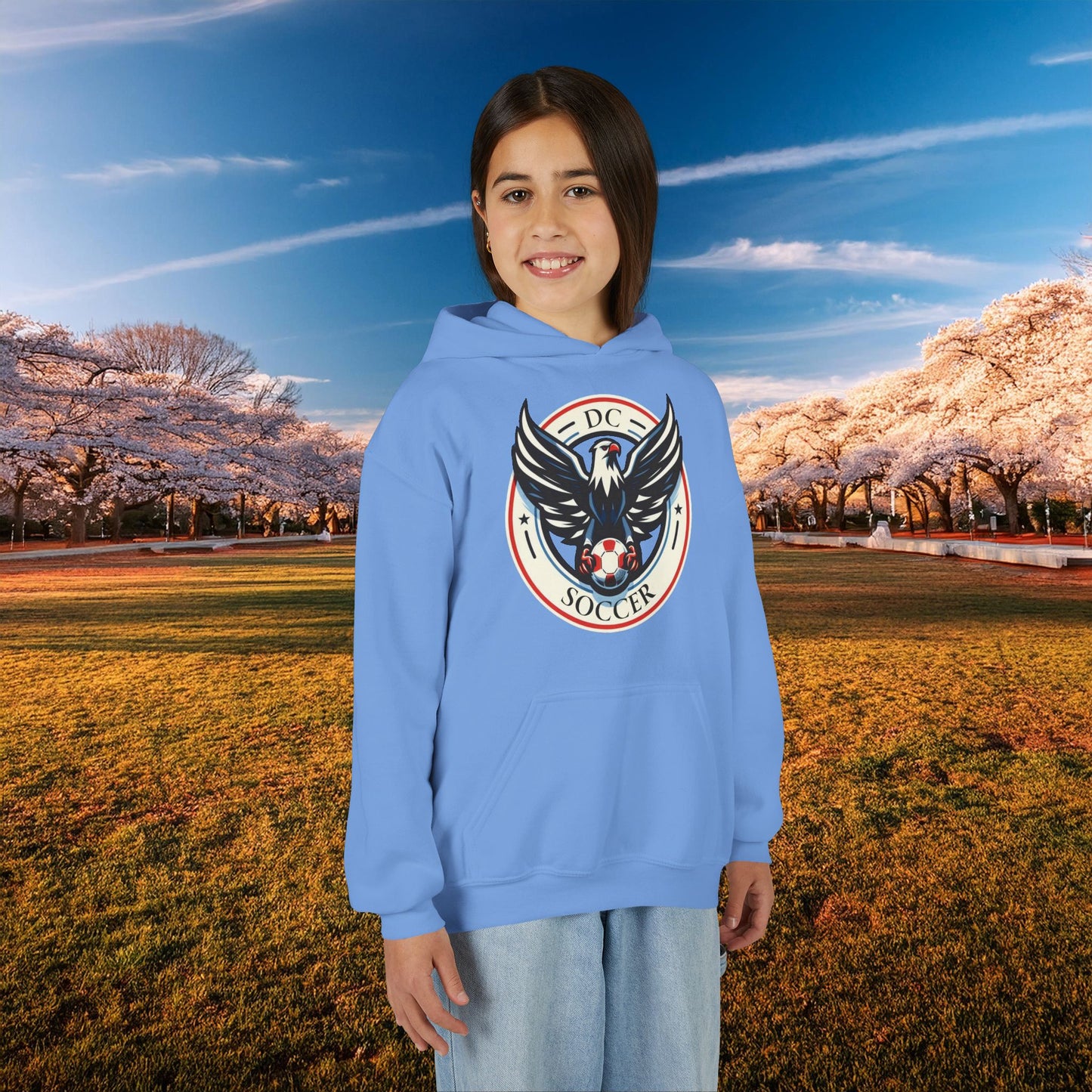 DC United Logo Youth Hoodie