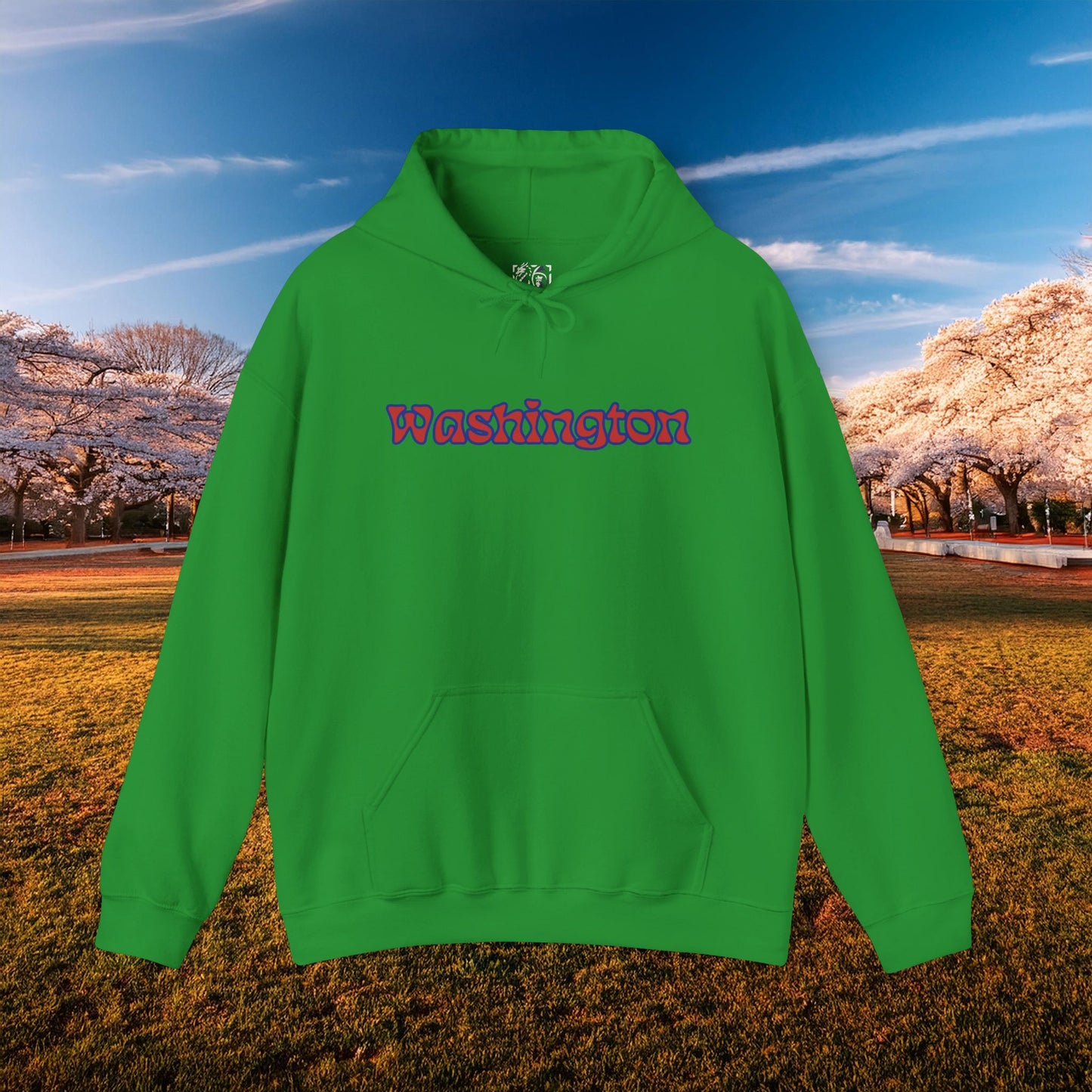 Psychedelic Funky W Skull Hoodie