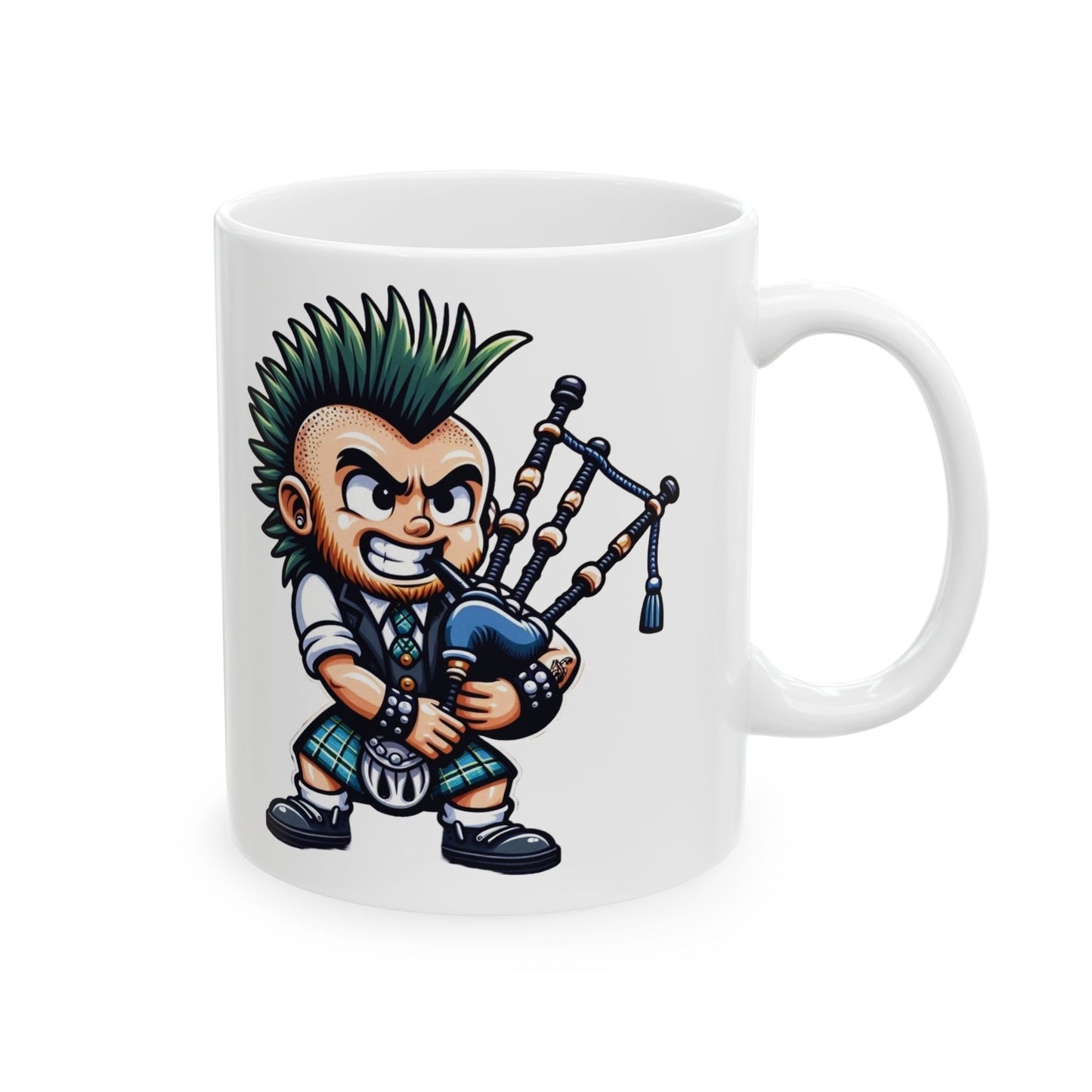 Scottish Punk Ceramic Mugs (11oz\15oz)