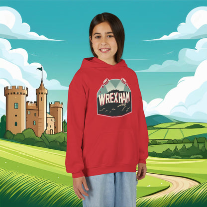 Wrexham Hollywood Sign Youth Hoodie