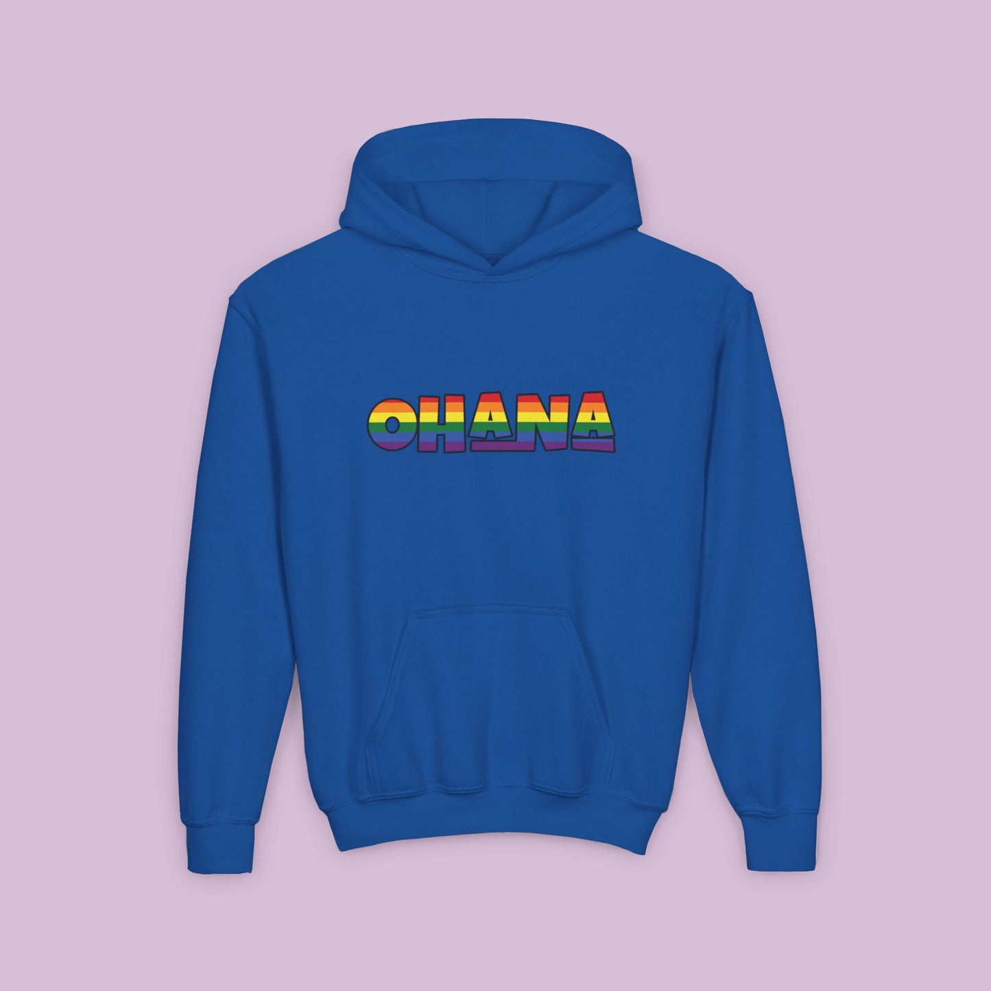 Rainbow Ohana Youth Hoodie