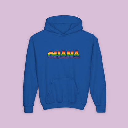 Rainbow Ohana Youth Hoodie