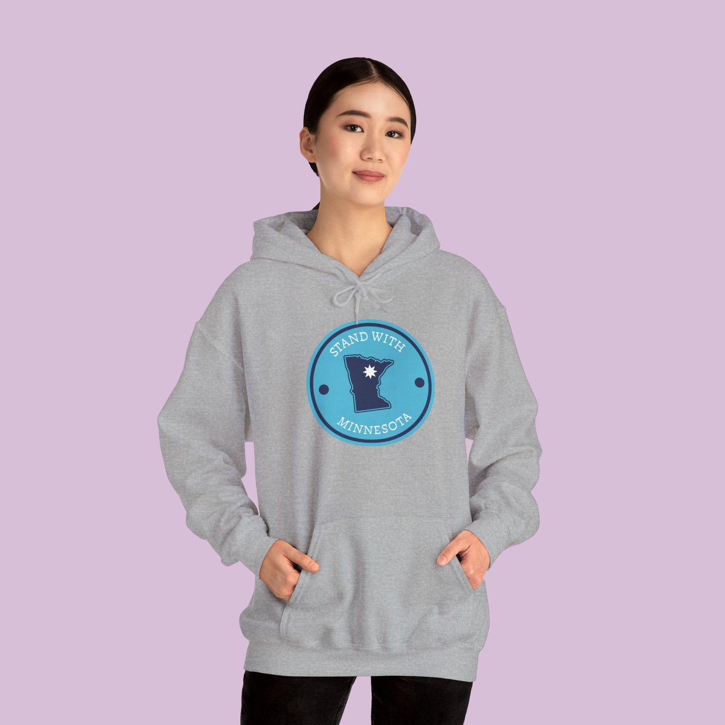 Stand With Minnesota Logo Hoodie