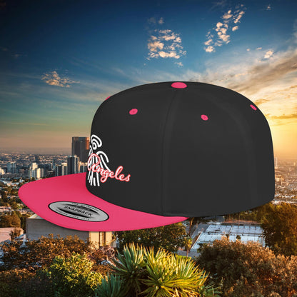 LA Angel Flat Bill Snapback