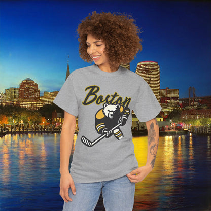 Boston Hockey Bear Tee
