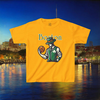 Boston Basketball Kids Tee
