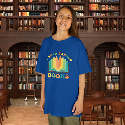 I Read Banned Books Kids Tee