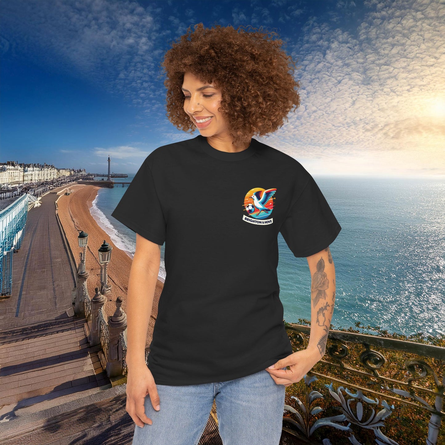 Brighton & Hove Albion Seagull Logo Tee