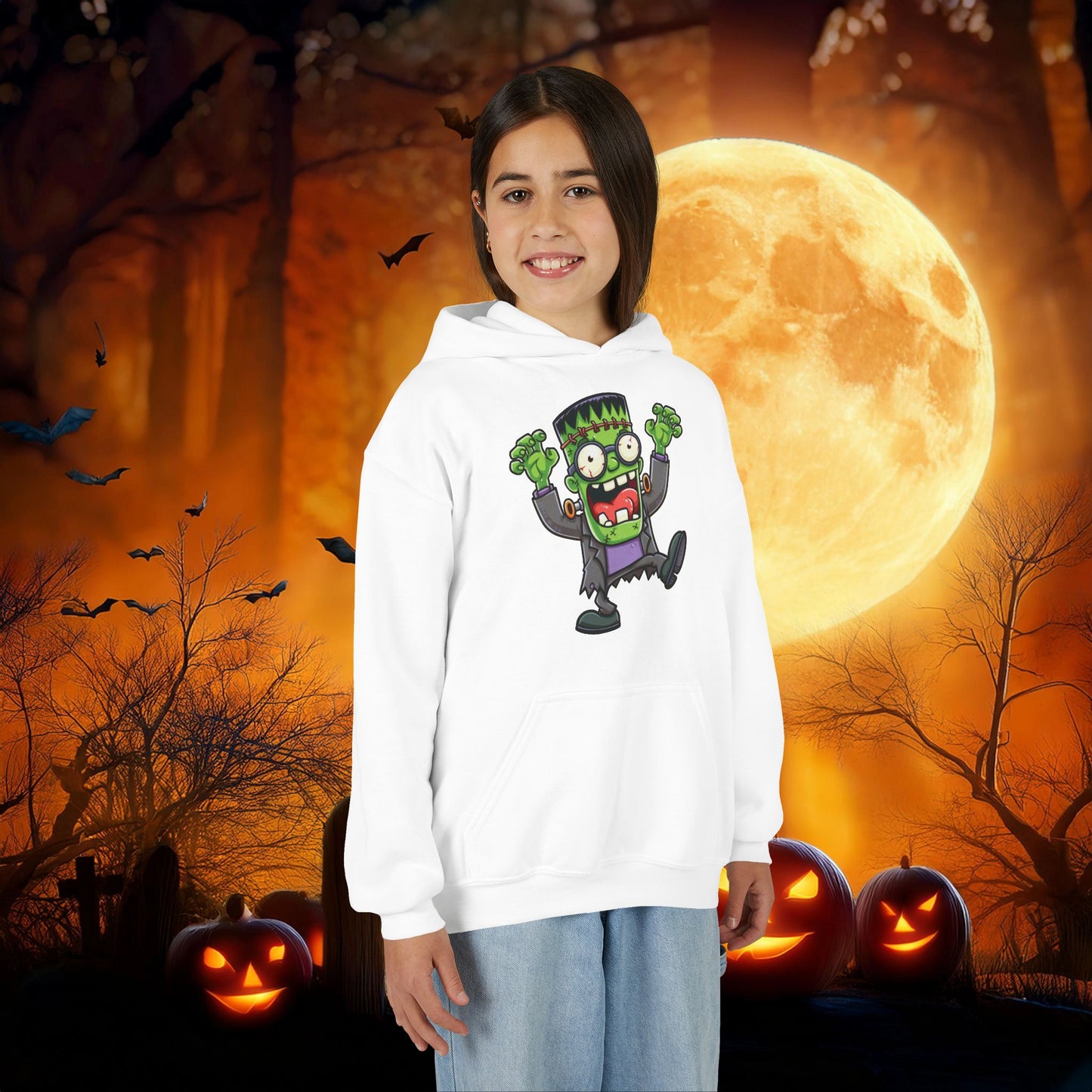 Frankenstein's Monster Youth Hoodie