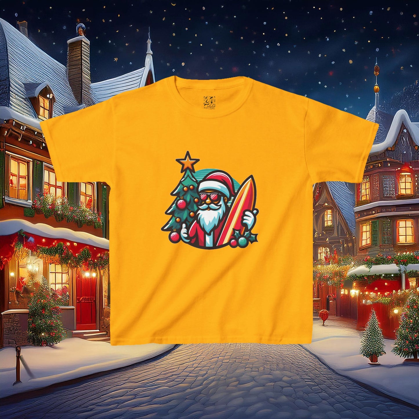 Surf Santa Kids Tee