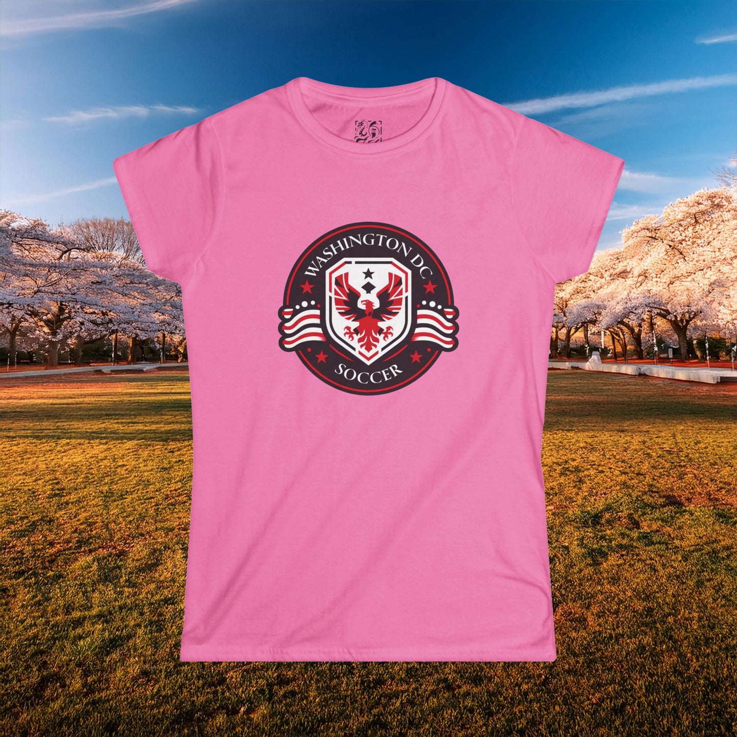 DC United Crest Women's Softstyle Tee
