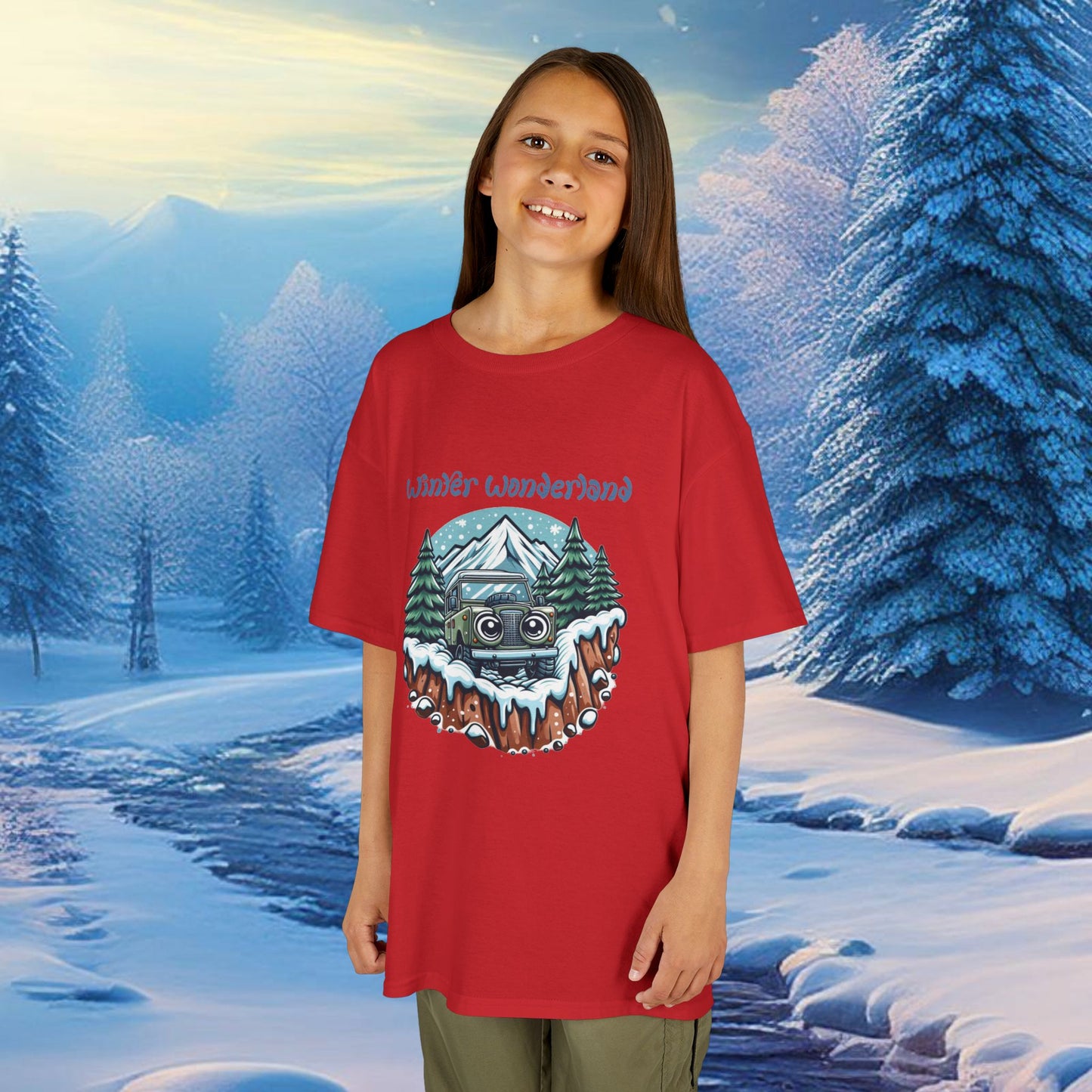 Winter Wonderland Off-road Kids Tee