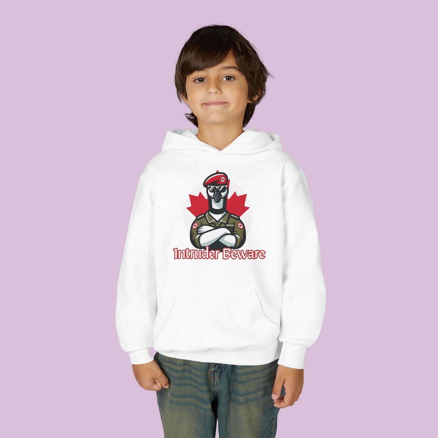 Canadian Goose "Intruder Beware" Youth Hoodie