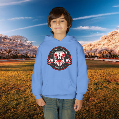 DC United Crest Youth Hoodie