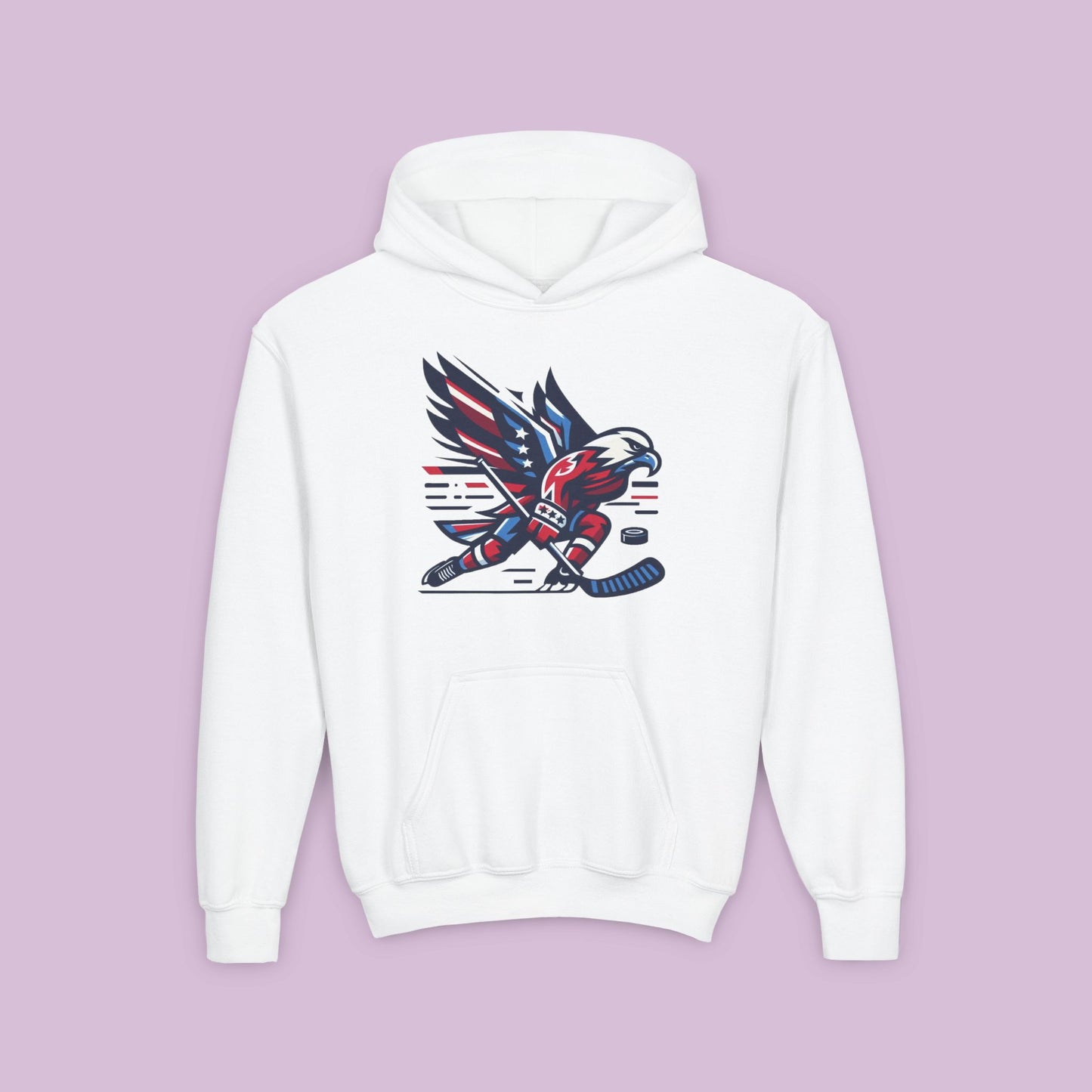 Washington Hockey Eagle Youth Hoodie