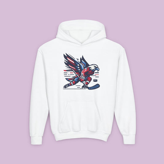 Washington Hockey Eagle Youth Hoodie