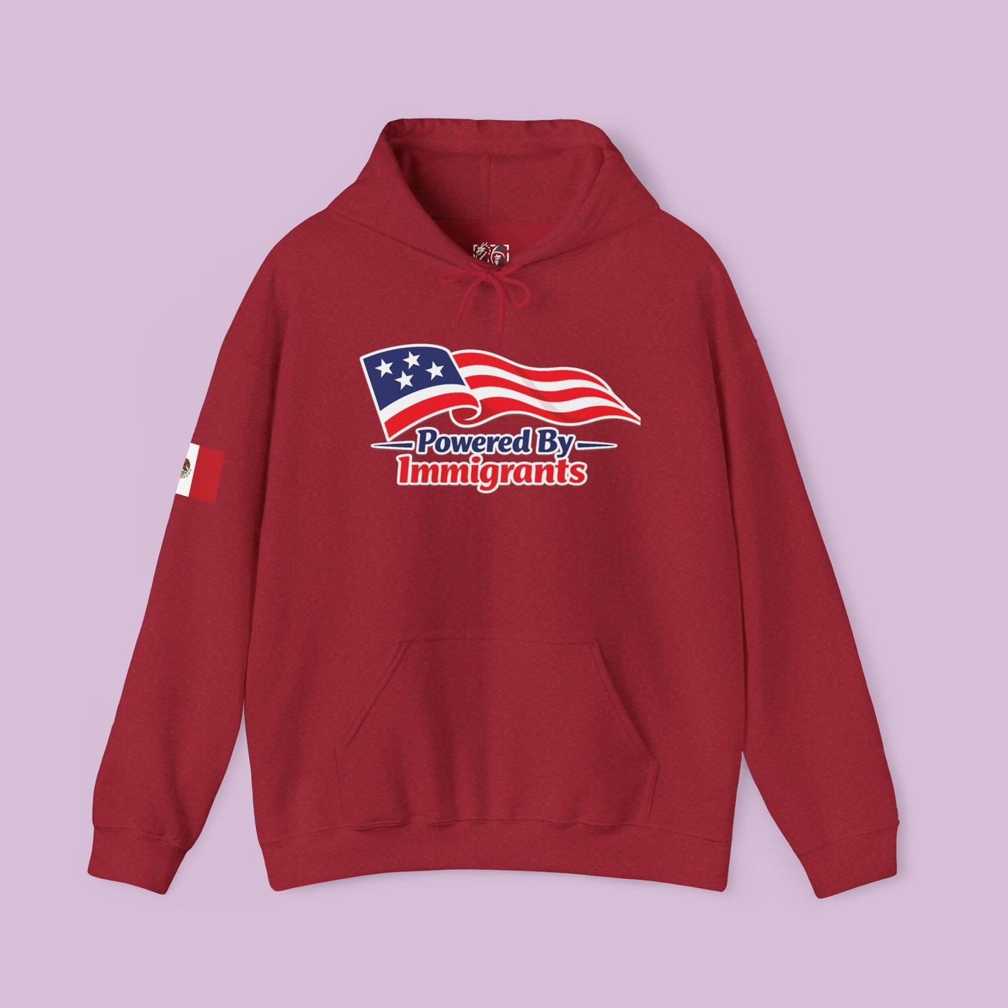 Powered By Immigrants Hoodie