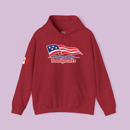 Powered By Immigrants Hoodie
