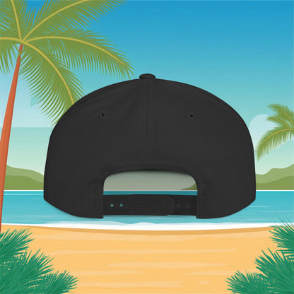 Miami Logo Flat Bill Snapback