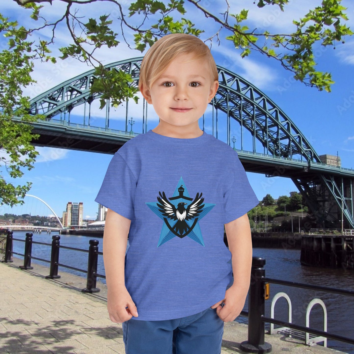 Newcastle United Blue Star Toddler Tee