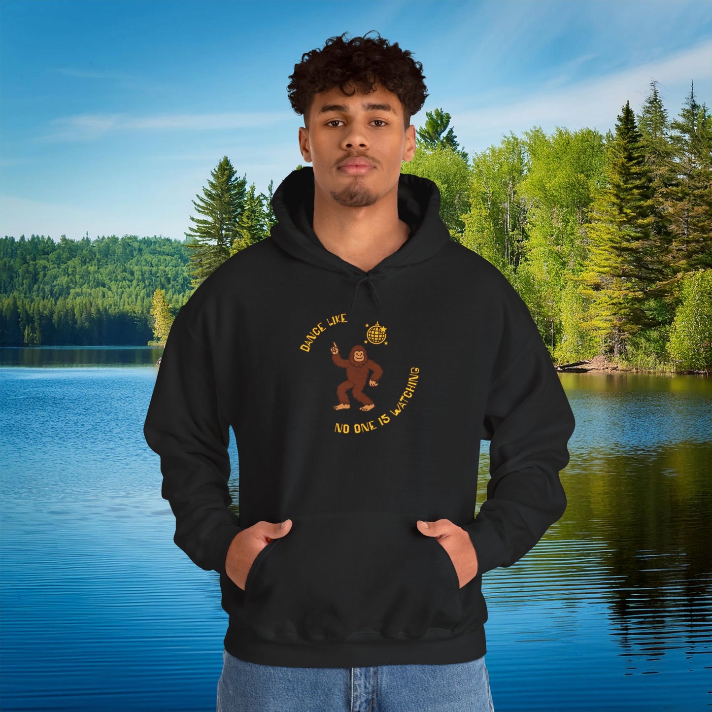 Bigfoot "Dance Like No One Is Watching" Hoodie