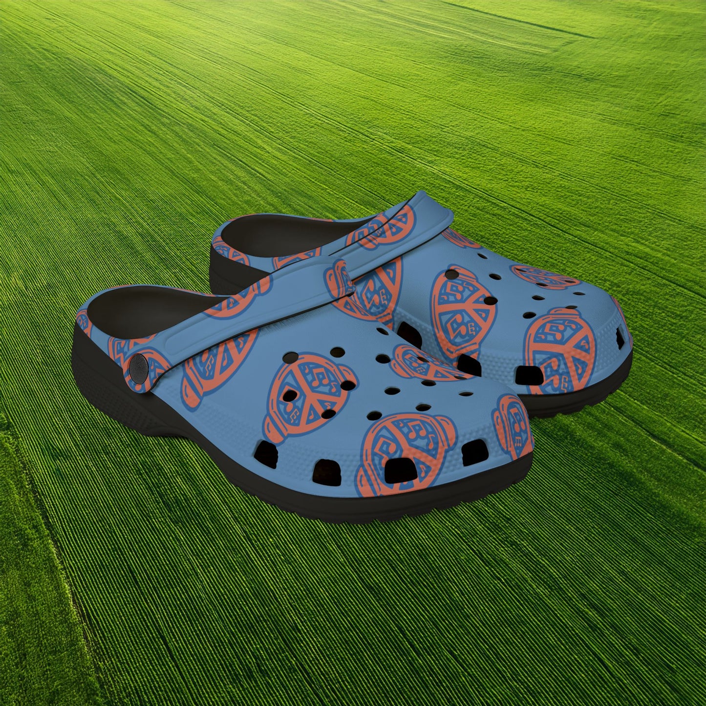 Beats Peace Logo Foam Clogs