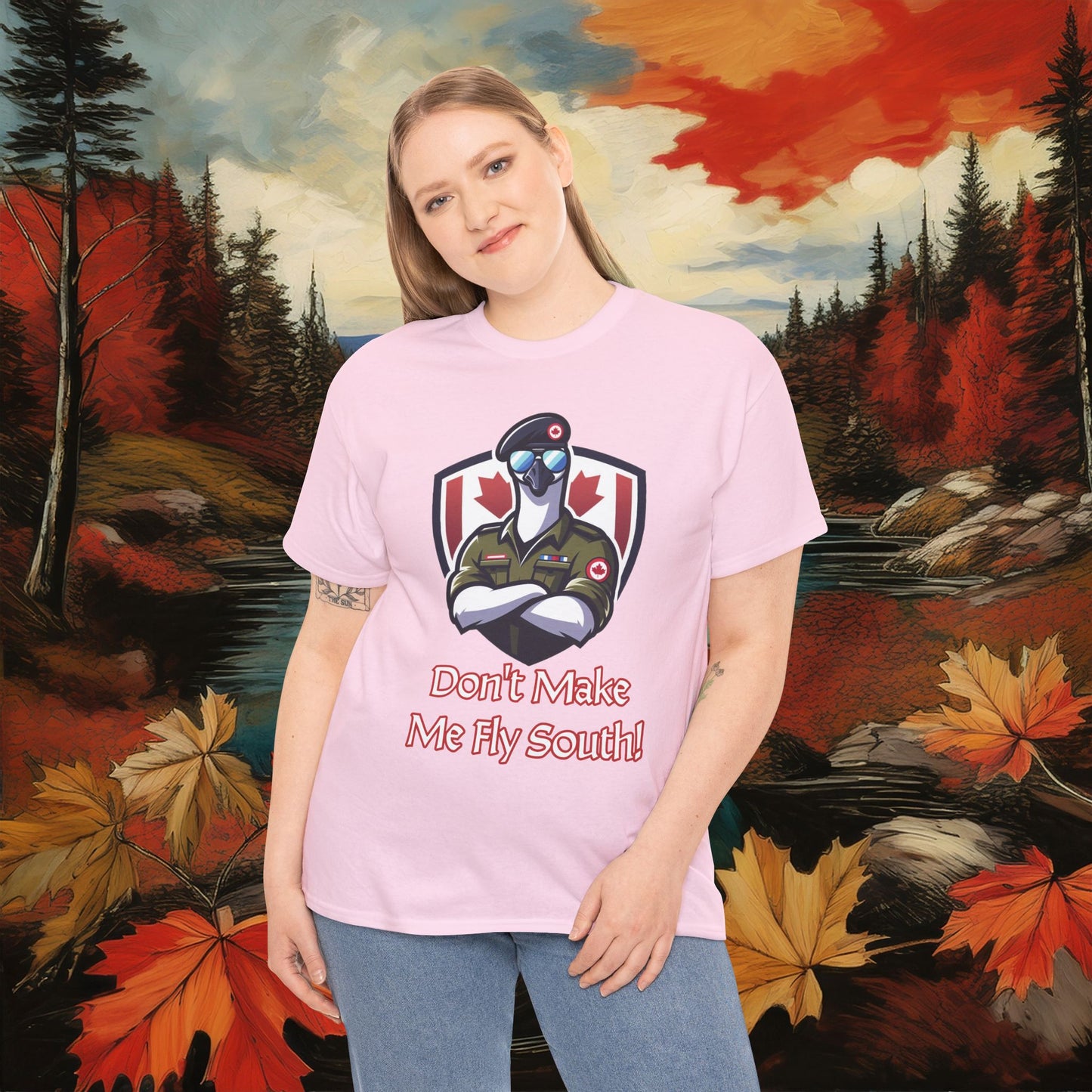 Canadian Goose "Don't Make Me Fly South" Tee