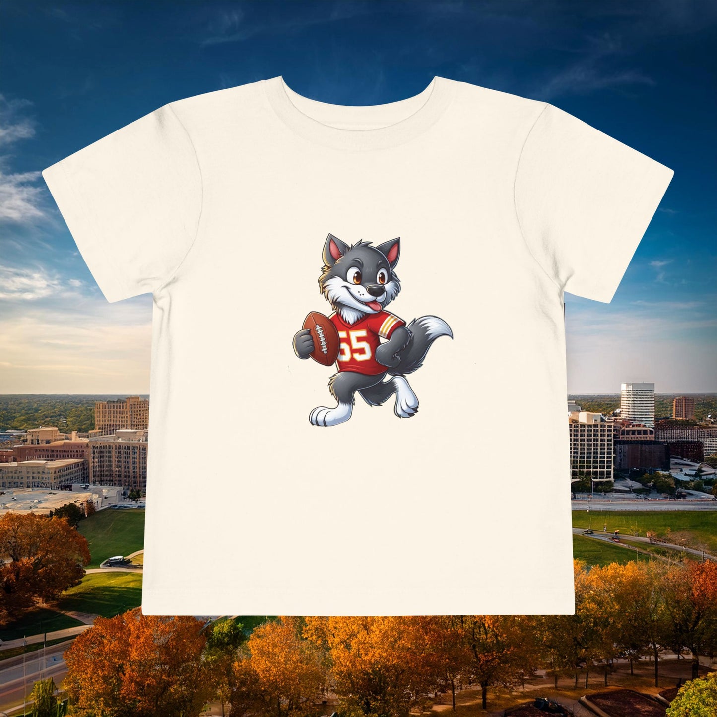 Kansas City Little Wolf Toddler Tee