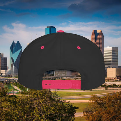 Dallas D Flat Bill Snapback with Star