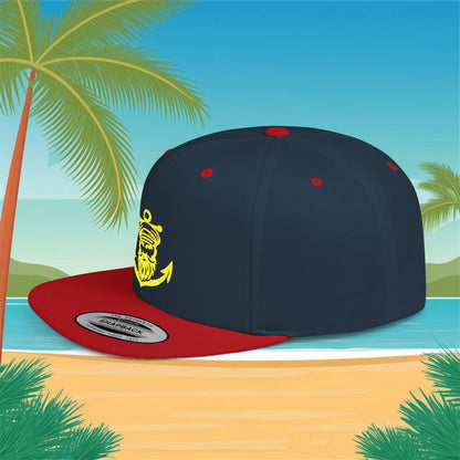 Old Salt Flat Bill Snapback