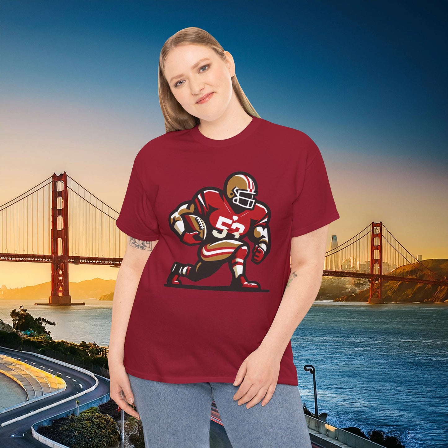 San Francisco Football Player Tee