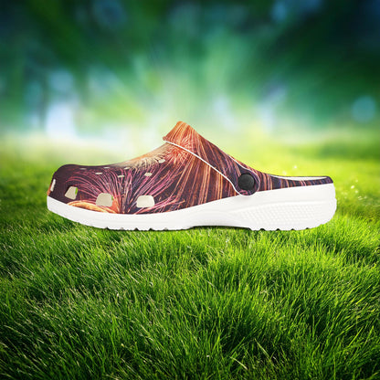 Fireworks Foam Clogs