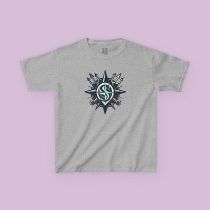 Seattle Baseball Crest Kids Tee