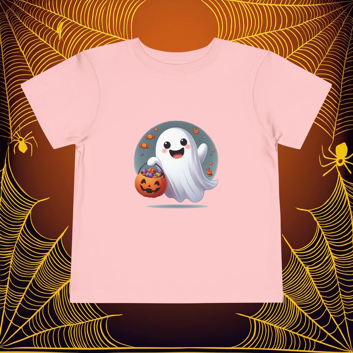 Trick or Treat Ghost Toddler Tee