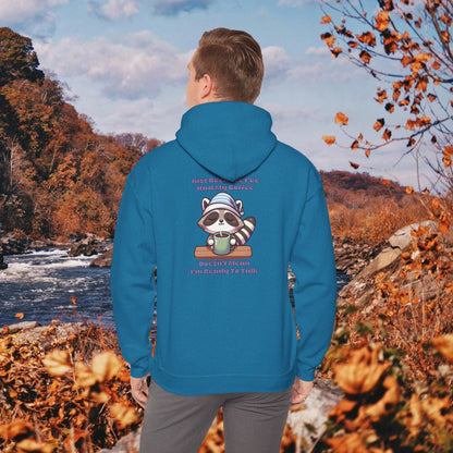 Raccoon Coffee Hoodie