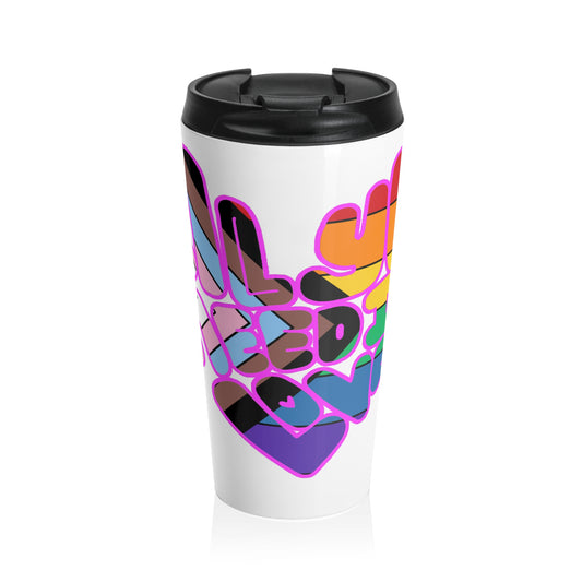 All You Need Is Love Travel Mug