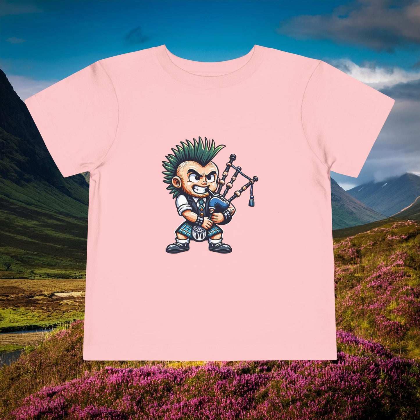Scottish Punk Rock Toddler Tee