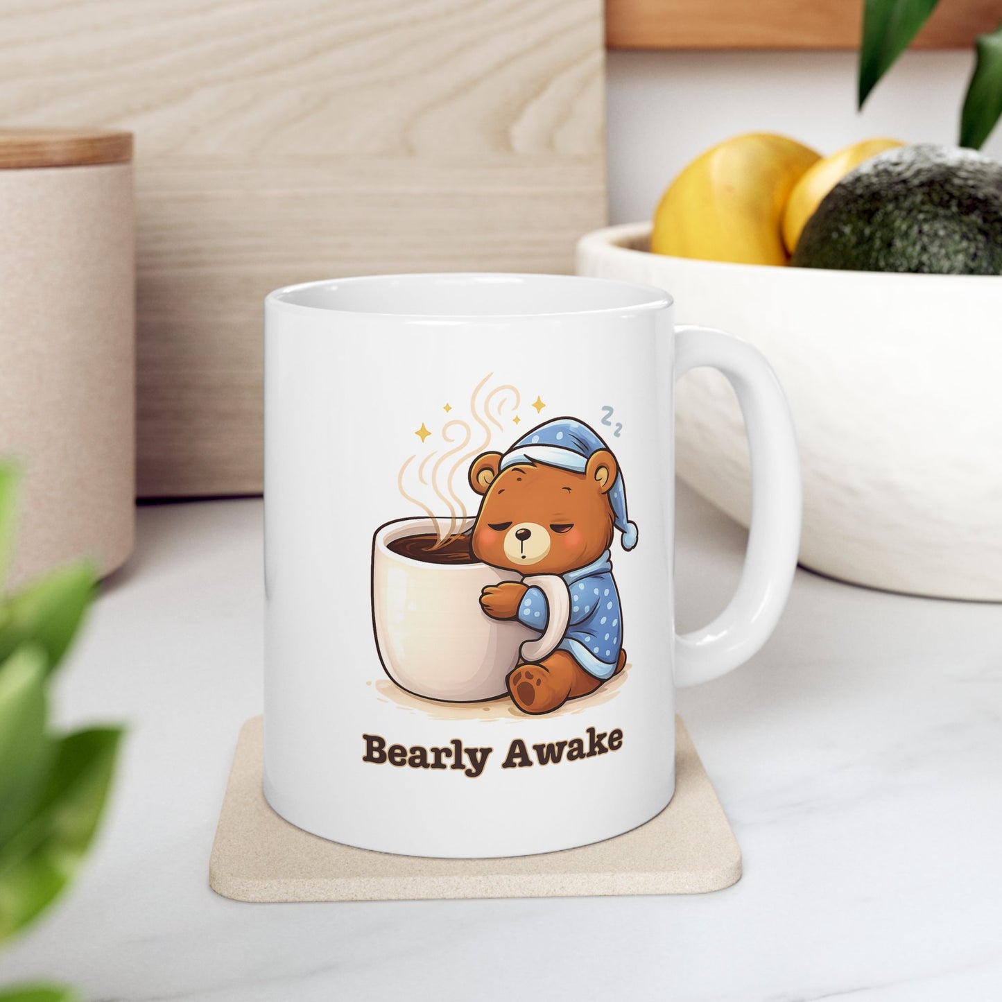 Bearly Awake Ceramic Mug (11oz/15oz)