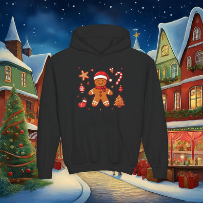Gingerbread Youth Hoodie