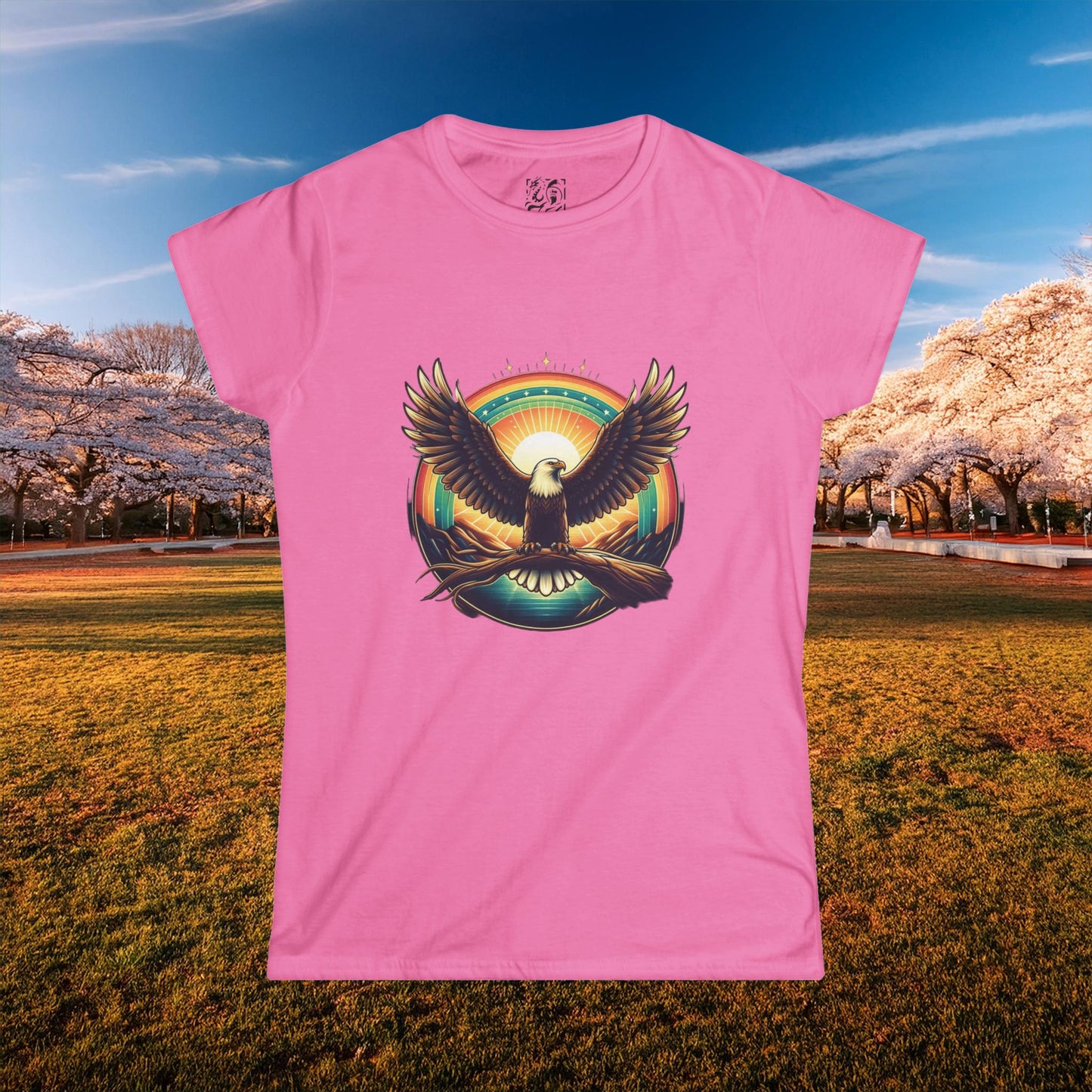 Washington Spirit Rainbow Women's Softstyle Tee