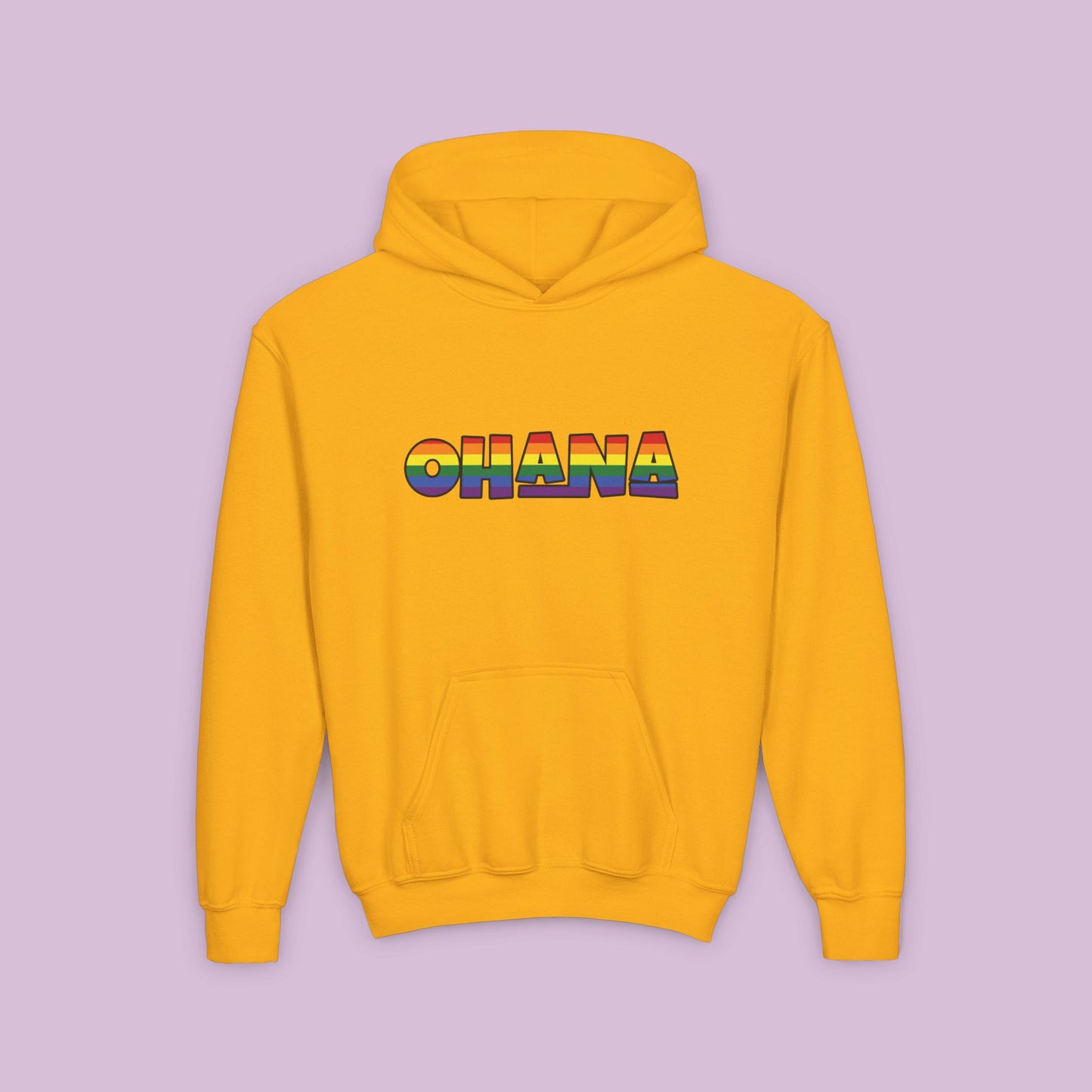 Rainbow Ohana Youth Hoodie