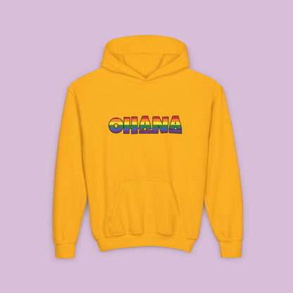 Rainbow Ohana Youth Hoodie