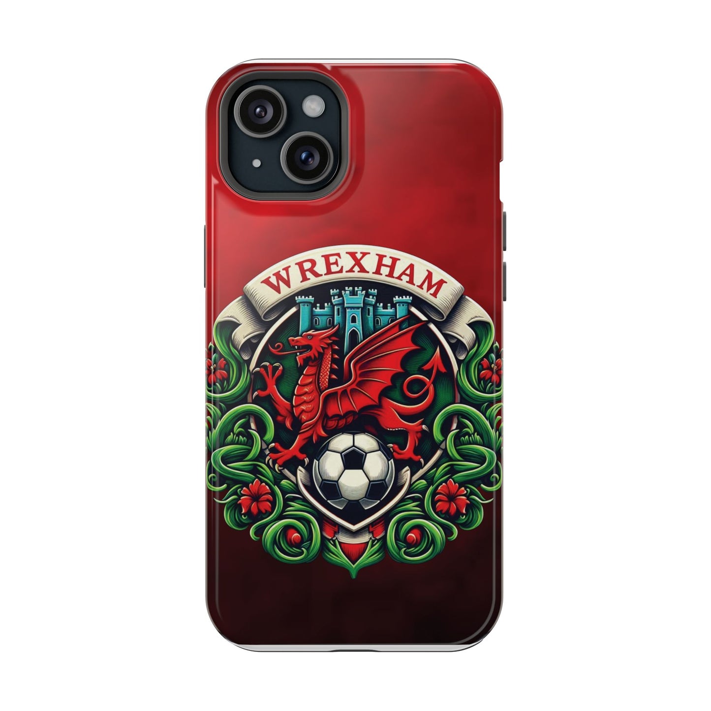 Wrexham Crest Impact-Resistant Cases