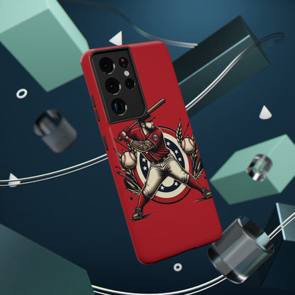 Washington Baseball At Bat Impact-Resistant Cases