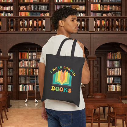 I Read Banned Books Canvas Tote