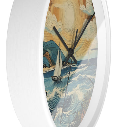Sailing Weather Wall Clock
