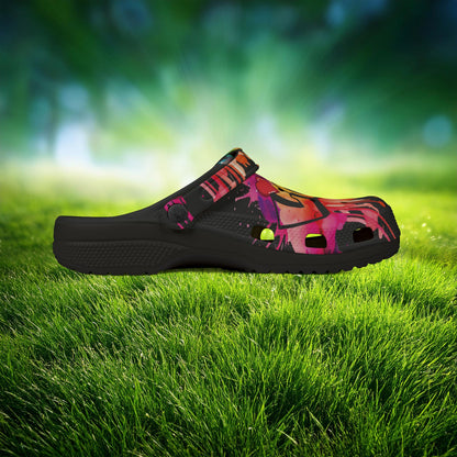 Love Color Bomb Foam Clogs