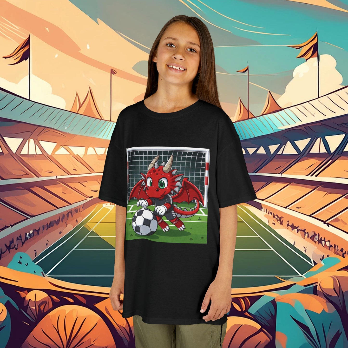 Wrexham Red Dragon Keeper Kids Tee