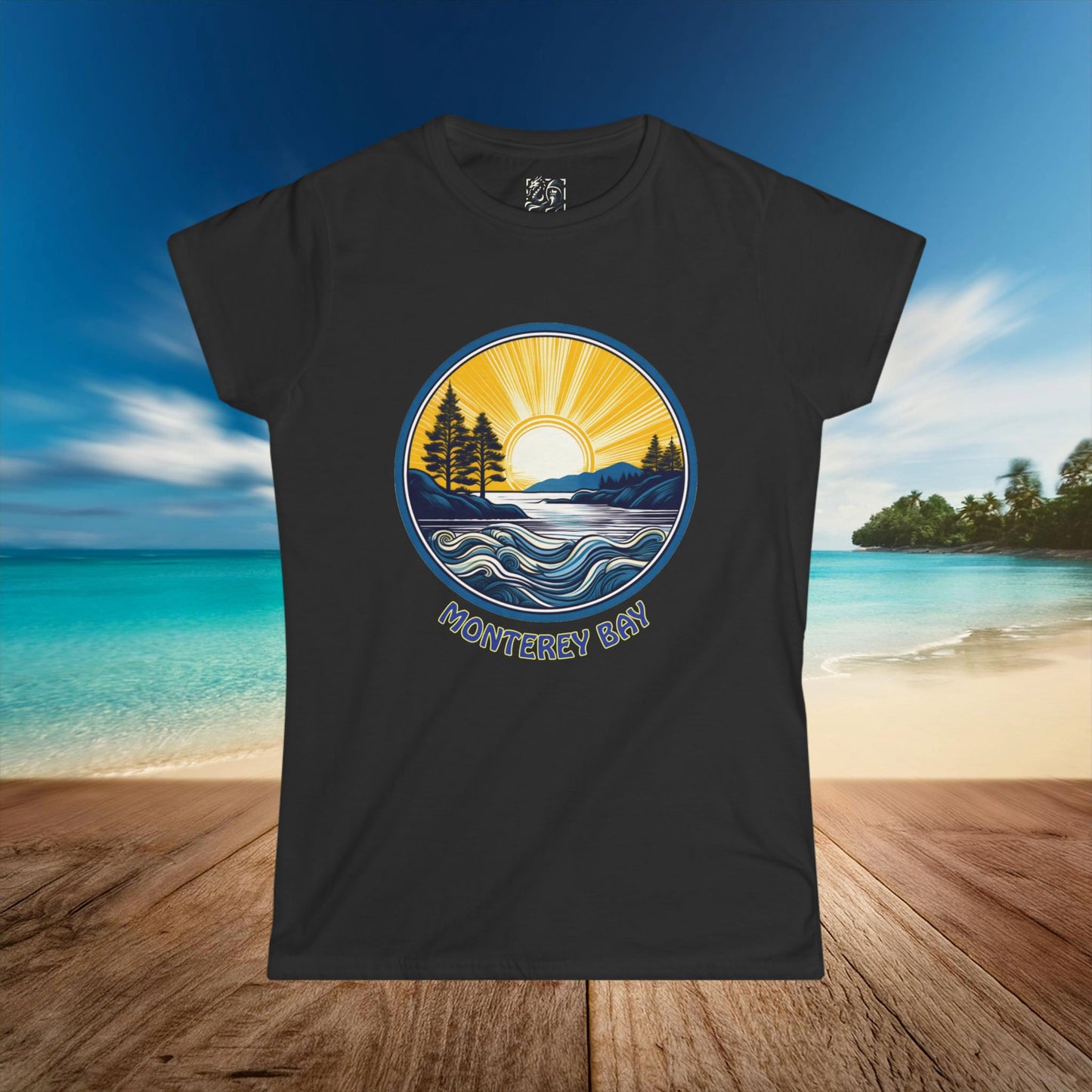 Monterey Bay Big Sur Women's Softstyle Tee